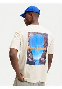 Jack & Jones T-Shirt Riviera 12295161 Biały Regular Fit. Kolor: biały. Materiał: syntetyk #2