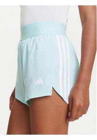 Adidas - adidas Szorty sportowe Hyperglam Woven JP4774 Turkusowy Regular Fit. Kolor: turkusowy. Materiał: syntetyk