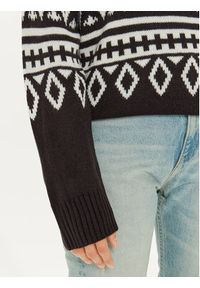 Brave Soul Sweter LK-230NAVHO Czarny Regular Fit. Kolor: czarny. Materiał: syntetyk #3