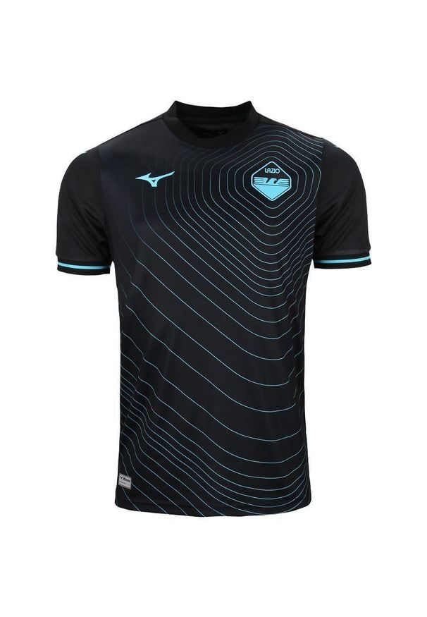 Mizuno - Trzecia koszulka Lazio Rome 2024/25. Kolor: czarny. Sport: piłka nożna