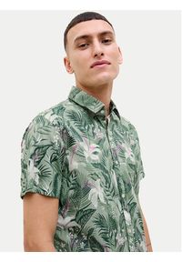 Jack & Jones Koszula Hawaii 12269137 Zielony Comfort Fit. Kolor: zielony. Materiał: bawełna #4