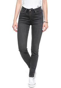 Lee - SPODNIE DAMSKIE LEE SCARLETT HIGH ZIPPER PITCH L30BYGYP 112106317. Stan: podwyższony