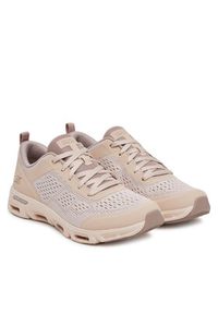 skechers - Skechers Sneakersy Glide-Step Gratify-Lume 104607/NUDE Beżowy. Kolor: beżowy. Materiał: materiał #6