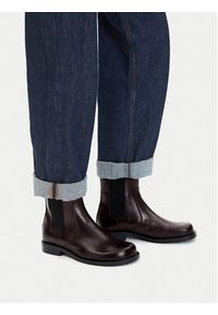 Gino Rossi Sztyblety C-MASSI-25650 Bordowy. Kolor: czerwony. Materiał: skóra #8