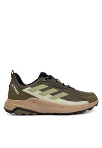 Adidas - adidas Trekkingi Terrex Anylander Rain.Rdy JR9087 Khaki. Kolor: brązowy. Materiał: materiał. Model: Adidas Terrex. Sport: turystyka piesza #1