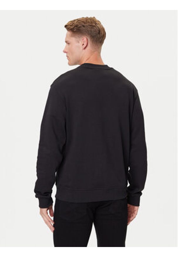 Versace Jeans Couture Bluza 79GAIT01 CF00T Czarny Regular Fit. Kolor: czarny. Materiał: bawełna