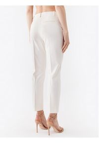 Pinko Spodnie materiałowe Bello 100155 A0HO Biały Slim Fit. Kolor: biały. Materiał: wiskoza, syntetyk #5