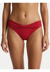 Seafolly Dół od bikini S. Collective 44320-942 Czerwony. Kolor: czerwony. Materiał: syntetyk #1