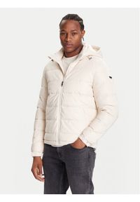 Guess Kurtka zimowa M5BL0B W2322 Écru Relaxed Fit. Materiał: syntetyk. Sezon: zima