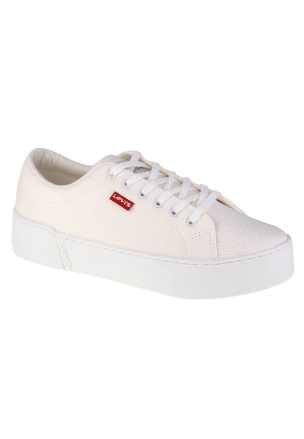Levi's® - Levis Buty Levi's Tijuana 2.0 W 234188-634-50 białe. Okazja: na co dzień. Kolor: biały. Materiał: materiał, guma, syntetyk. Szerokość cholewki: normalna. Styl: casual