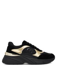 Liu Jo Sneakersy LJ01 BF5017 PX031 Czarny. Kolor: czarny. Materiał: zamsz, skóra