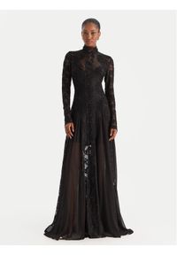Babylon Sukienka wieczorowa S00829 Czarny Regular Fit. Kolor: czarny. Materiał: syntetyk. Styl: wizytowy #1