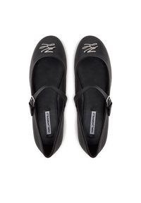 Karl Lagerfeld - KARL LAGERFELD Baleriny Karo KL40121S Czarny. Kolor: czarny. Materiał: skóra
