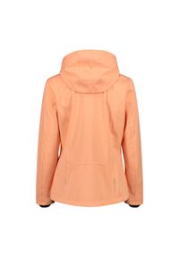 Kurtka damska turystyczna CMP 39A5016. Typ kołnierza: kaptur. Kolor: wielokolorowy, żółty, pomarańczowy. Materiał: softshell. Sport: turystyka piesza #2