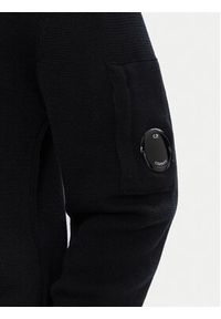 C.P. Company Sweter 19CMKN202A006595A Czarny Regular Fit. Kolor: czarny. Materiał: syntetyk #5