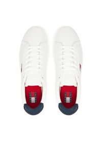 Tommy Jeans Sneakersy Archive '98 EM0EM01596 Biały. Kolor: biały. Materiał: skóra