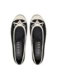 Guess Espadryle FLJJON FAB02 Czarny. Kolor: czarny. Materiał: materiał #4