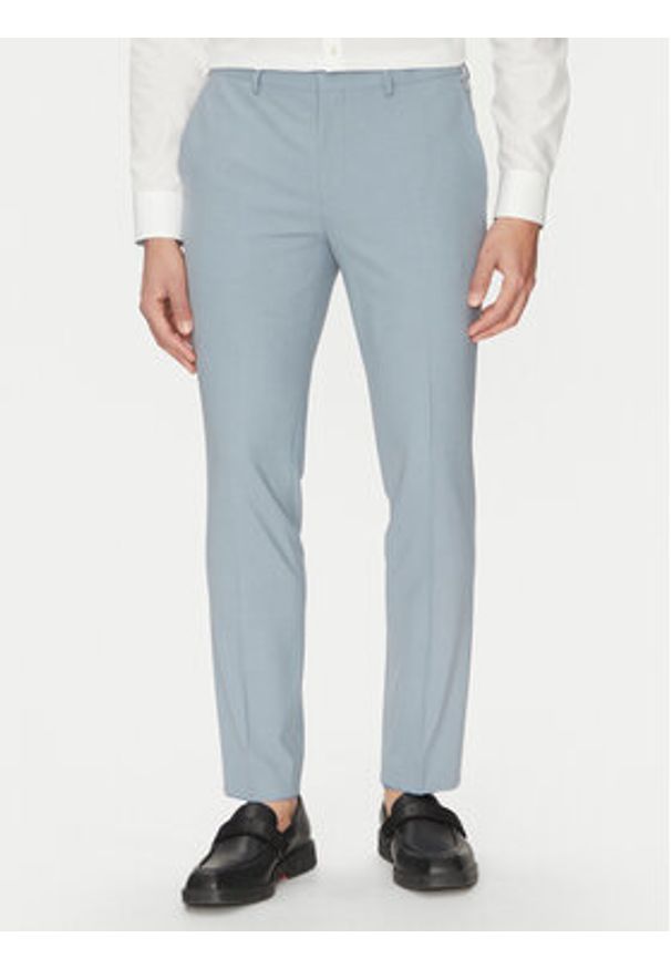 Hugo - HUGO Garnitur Arti/Hesten232X 50530108 Niebieski Extra Slim Fit. Kolor: niebieski. Materiał: syntetyk