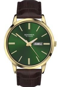 Zegarek Sekonda Zegarek męski Sekonda 30151 brązowy. Kolor: brązowy #1