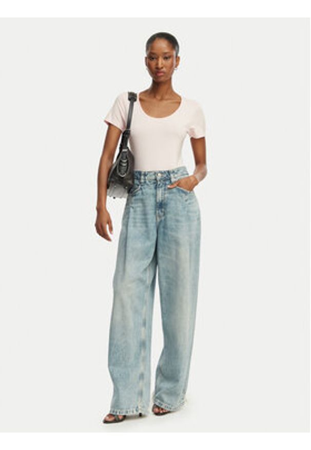 Hugo - HUGO Komplet t-shirtów 50545688 Różowy Regular Fit. Kolor: różowy. Materiał: bawełna