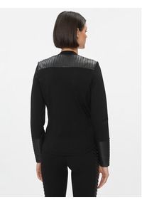 EA7 Emporio Armani Bluza 6RTM32 TJRLZ 1200 Czarny Regular Fit. Kolor: czarny. Materiał: wiskoza
