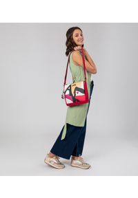 Czerwona Stylowa Torebka Damska Anekke Hollywood. Kolor: czerwony. Wzór: aplikacja. Materiał: zdobione. Styl: elegancki #2