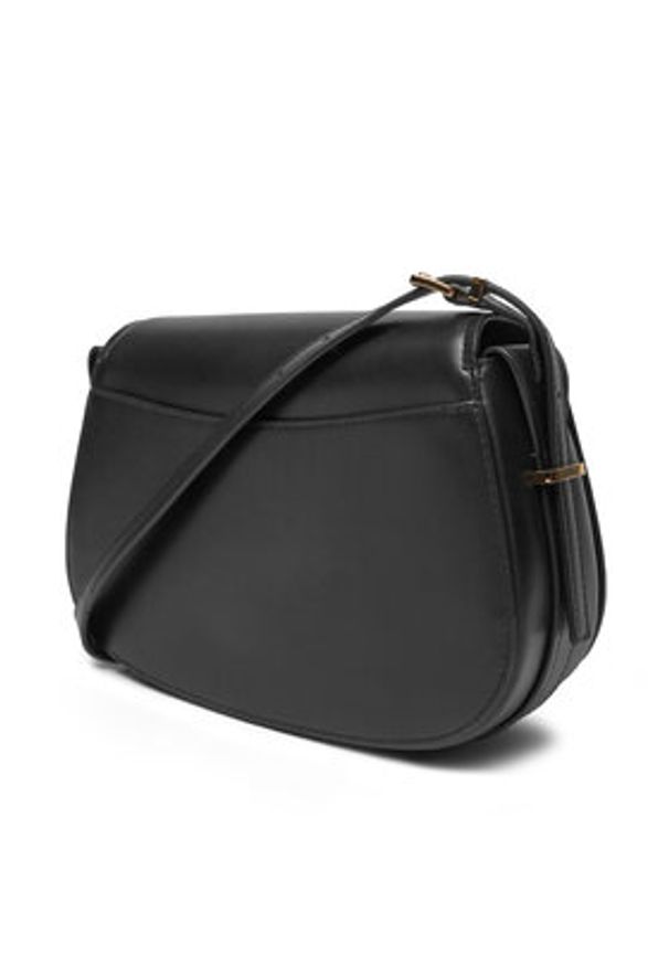 MICHAEL Michael Kors Torebka Lydia 30R5GL0M2L Czarny. Kolor: czarny. Materiał: skórzane