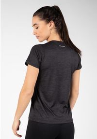 GORILLA WEAR - Elmira V-Neck Koszulka - Czarny. Kolor: czarny. Sport: fitness