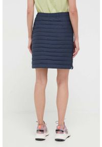 Jack Wolfskin spódnica sportowa Iceguard kolor niebieski mini prosta. Kolor: niebieski. Materiał: włókno, puch, materiał. Styl: sportowy #4