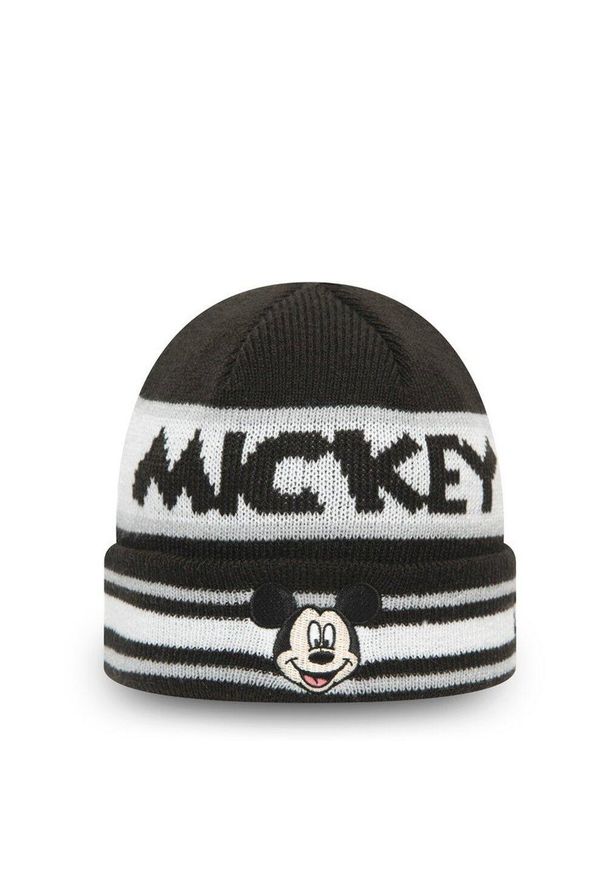 Maska dla dziecka New Era Mickey Mouse Disney Character Knit. Kolor: wielokolorowy, beżowy, czarny. Wzór: motyw z bajki