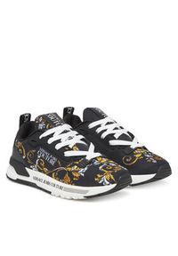 Versace Jeans Couture Sneakersy 78VA3SAA Czarny. Kolor: czarny. Materiał: skóra #5