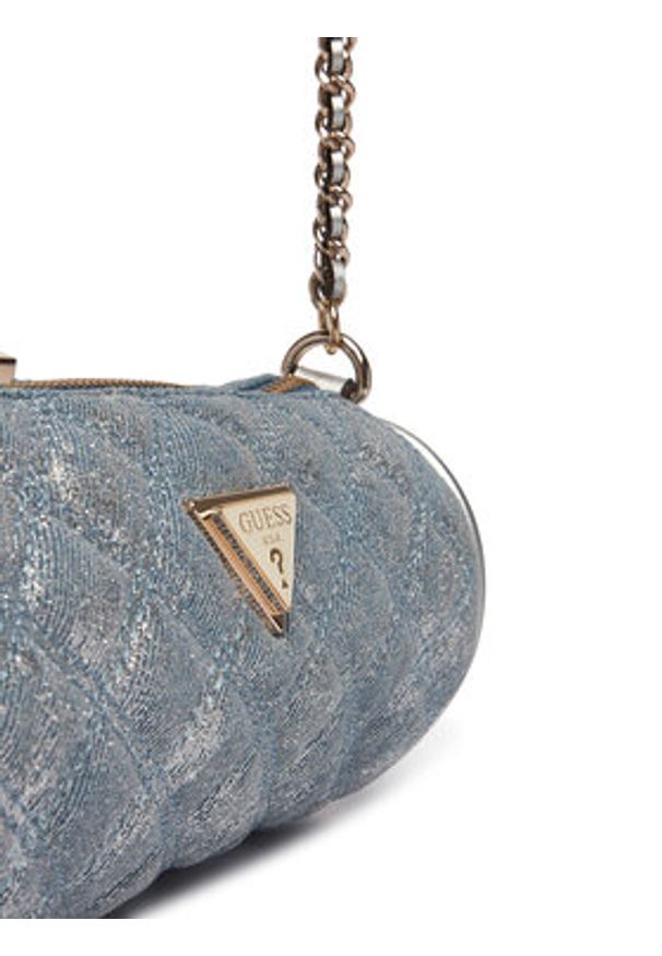 Guess Torebka Giully II Mini HWDG96 73720 Niebieski. Kolor: niebieski