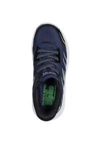 skechers - Adidasy Skechers Meteor-lgih, Dzieci. Kolor: niebieski. Materiał: materiał. Model: Skechers Sport. Sport: turystyka piesza