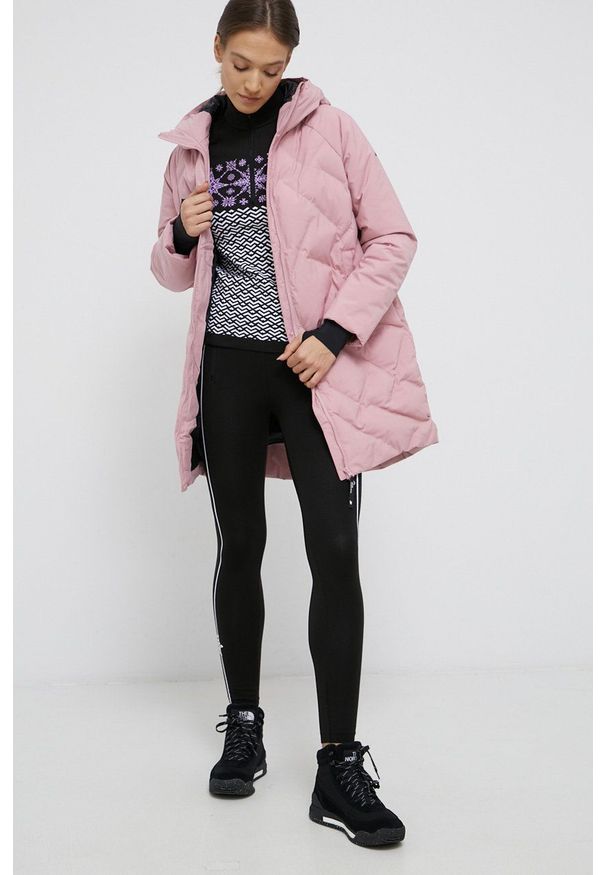 Newland - Bluza. Typ kołnierza: golf. Kolor: czarny. Materiał: dzianina, materiał. Długość rękawa: raglanowy rękaw. Długość: krótkie