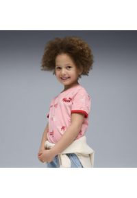 Puma - Dziecięca koszulka Little Runners PUMA Pinkscape Pink. Kolor: różowy. Sport: joga i pilates