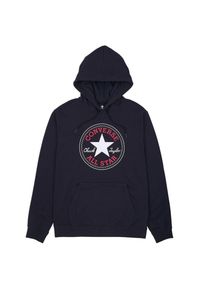 Bluza z kapturem Converse Chuck Patch Hoodie Ft, Dla obu płci. Typ kołnierza: kaptur. Kolor: czarny. Materiał: bawełna, materiał