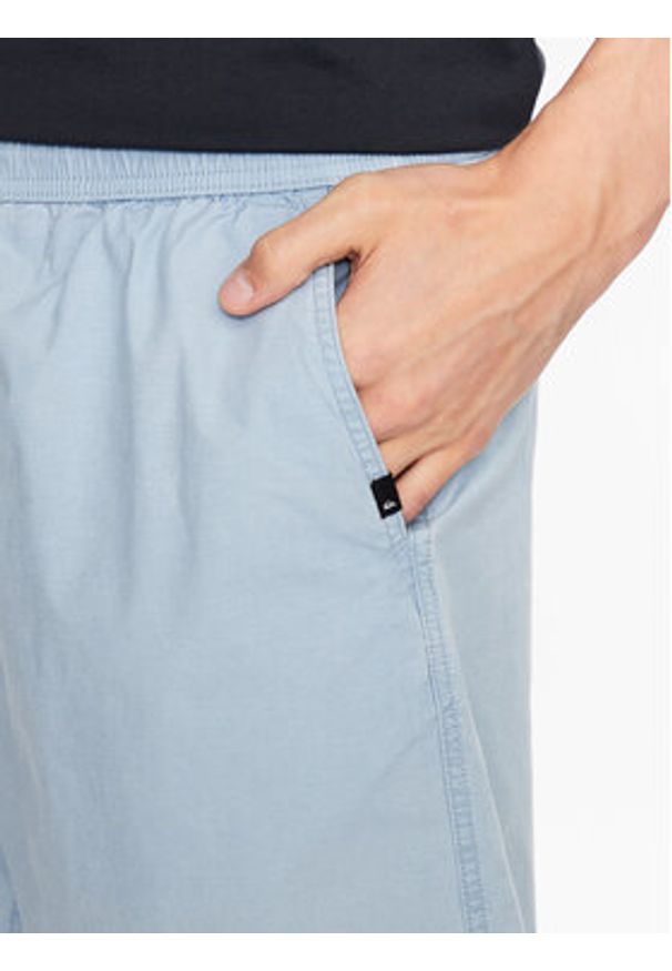 Quiksilver Szorty sportowe Taxerws EQYWS03827 Niebieski Regular Fit. Kolor: niebieski. Materiał: bawełna. Styl: sportowy