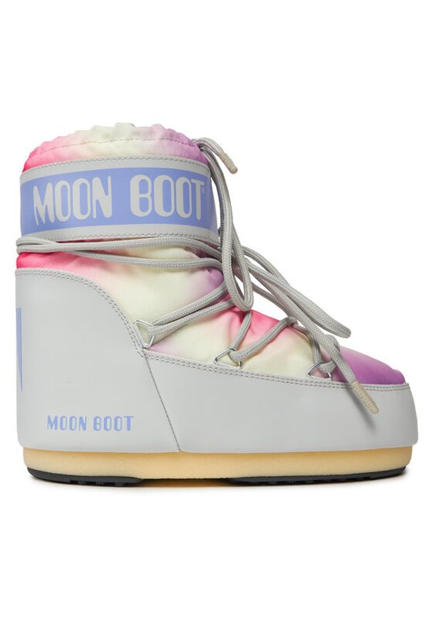 Moon Boot Śniegowce Low Tie Dye 14094200002 Szary. Kolor: szary