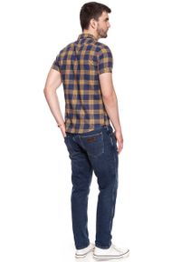 Wrangler - KOSZULA MĘSKA KRÓTKI RĘKAW WRANGLER SS 1PKT SHIRT PATRIOT BLUE W5881OR5H 112129599. Długość rękawa: krótki rękaw. Długość: krótkie #6