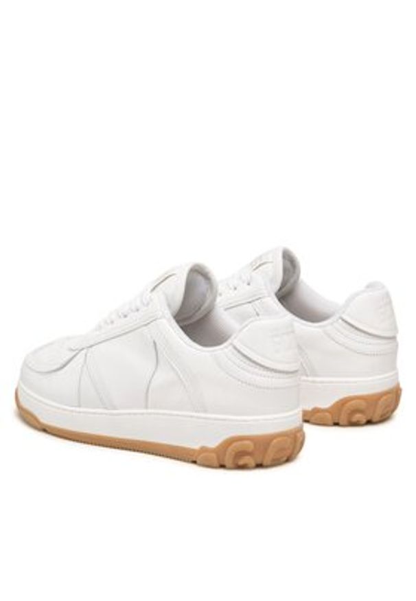GCDS Sneakersy CC94U460051 Biały. Kolor: biały. Materiał: skóra