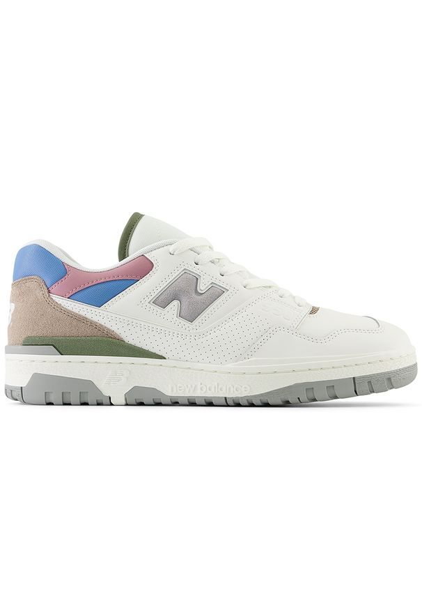 Buty unisex New Balance BB550PGA – multikolor. Okazja: na co dzień. Kolor: wielokolorowy. Materiał: materiał, skóra, syntetyk. Szerokość cholewki: normalna