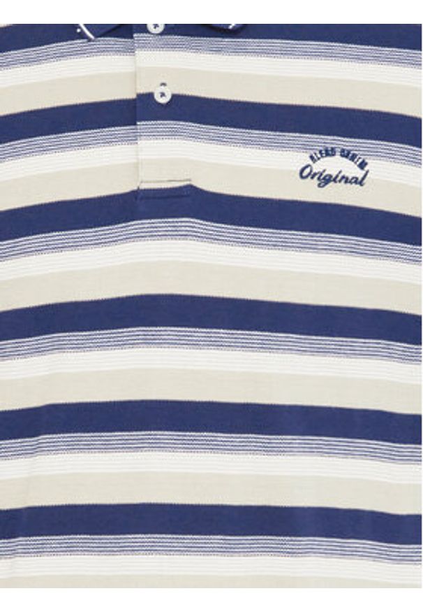 Blend Polo 20716478 Kolorowy Regular Fit. Typ kołnierza: polo. Materiał: bawełna. Wzór: kolorowy