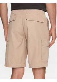 Emporio Armani Underwear Szorty materiałowe 211835 3R471 00051 Beżowy Regular Fit. Kolor: beżowy. Materiał: bawełna #6