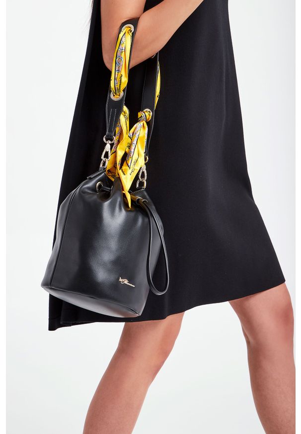 BeBlumarine - TOREBKA BE BLUMARINE. Wzór: aplikacja. Dodatki: z aplikacjami. Materiał: skórzane