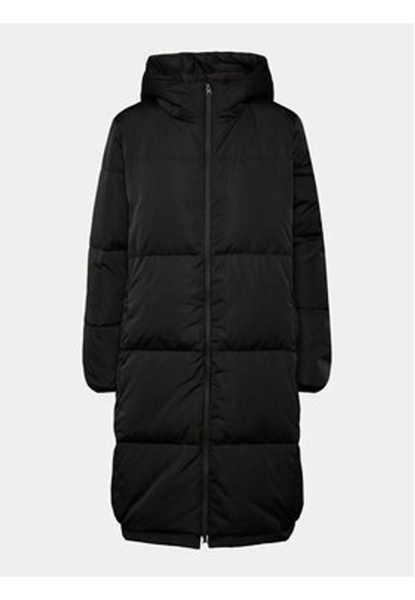 YAS Płaszcz zimowy 26031874 Czarny Regular Fit. Kolor: czarny. Materiał: syntetyk. Sezon: zima
