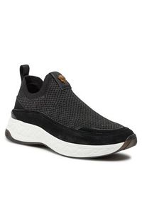 Kurt Geiger Sneakersy Kensington Slip-On 1290009609 Czarny. Zapięcie: bez zapięcia. Kolor: czarny. Materiał: materiał