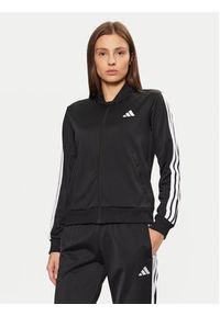 Adidas - adidas Dres Essentials 3-Stripes JD5434 Czarny Regular Fit. Kolor: czarny. Materiał: syntetyk #3