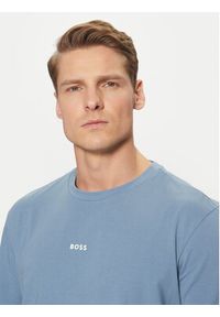 BOSS T-Shirt Tchup 50473278 Błękitny Regular Fit. Kolor: niebieski. Materiał: bawełna #5