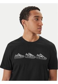 Reebok T-Shirt Harley RK25569CCM Czarny Regular Fit. Kolor: czarny. Materiał: bawełna #2