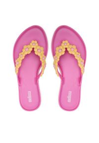 melissa - Melissa Japonki Flip Flop Spring Ad 33715 Żółty. Kolor: żółty